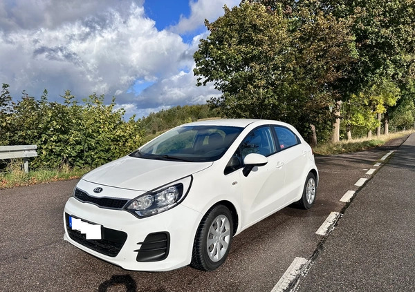 Kia Rio cena 34500 przebieg: 157159, rok produkcji 2016 z Brześć Kujawski małe 121